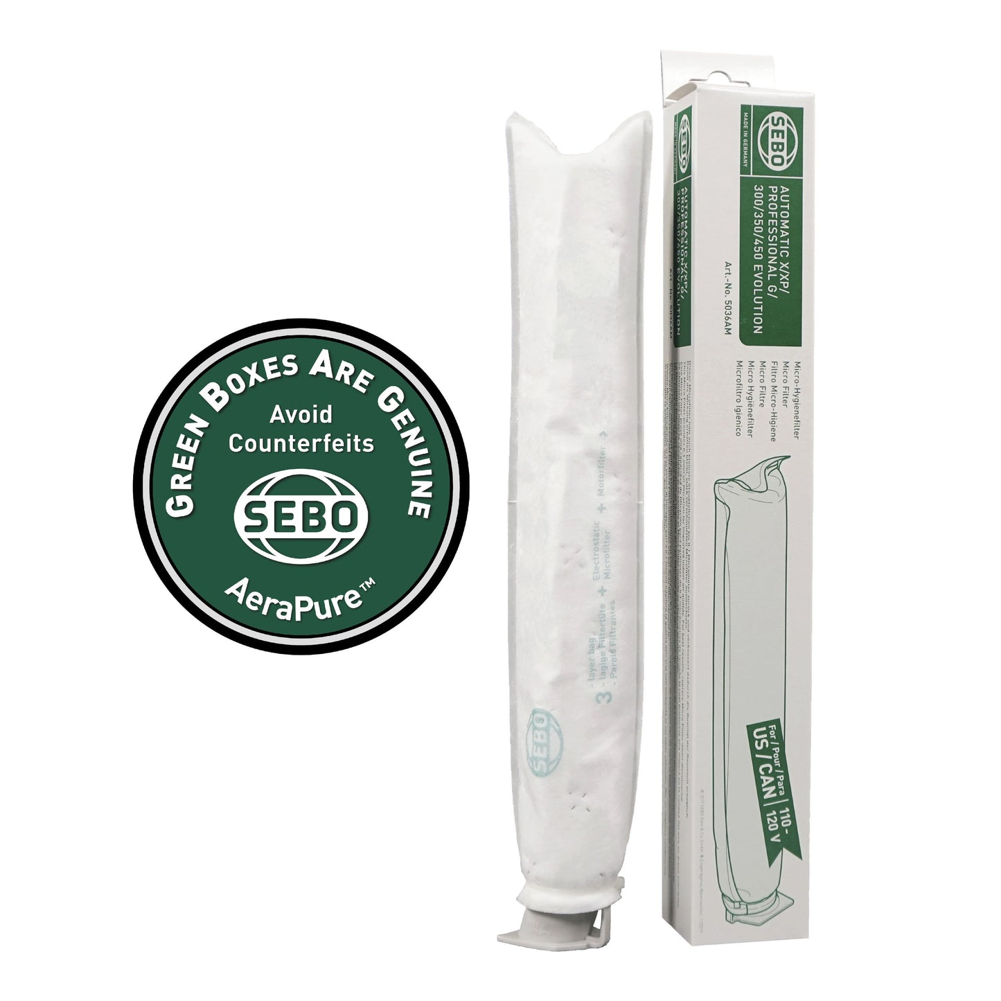 SEBO AUTOMATIC X S-CLASS-FILTRATION Micro Filter