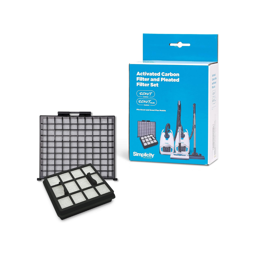 Simplicity Scout & Scout Plus Canister Vacuum Filter Set