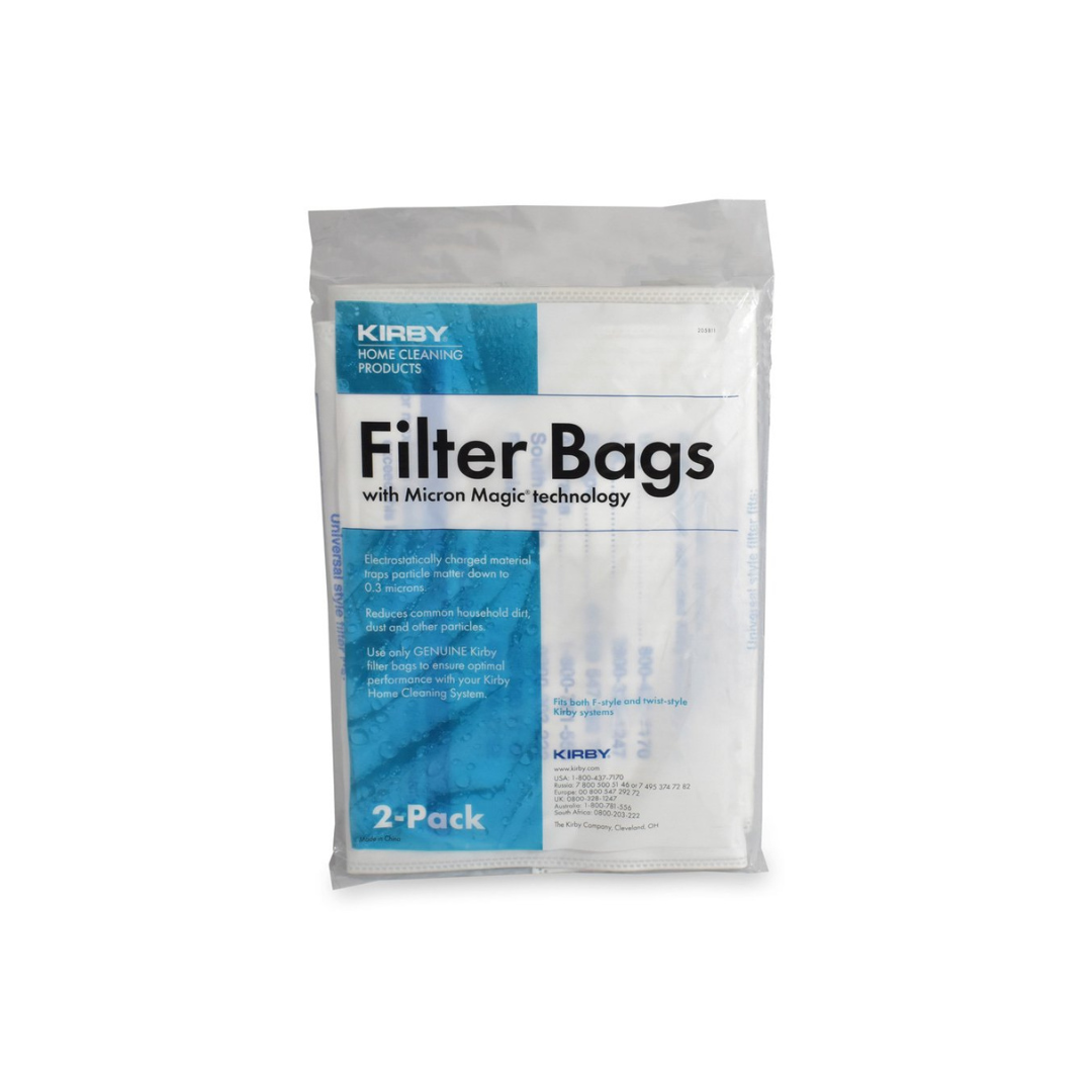 Kirby F-Style/Twist-Style Micron Magic Bags (2-Pack)
