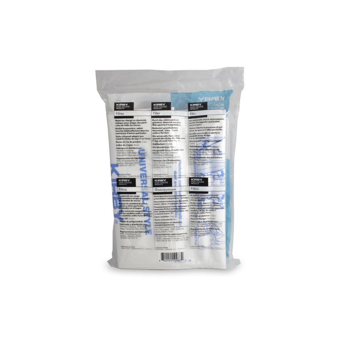 Kirby F-Style/Twist-Style Micron Magic Bags (6-Pack)