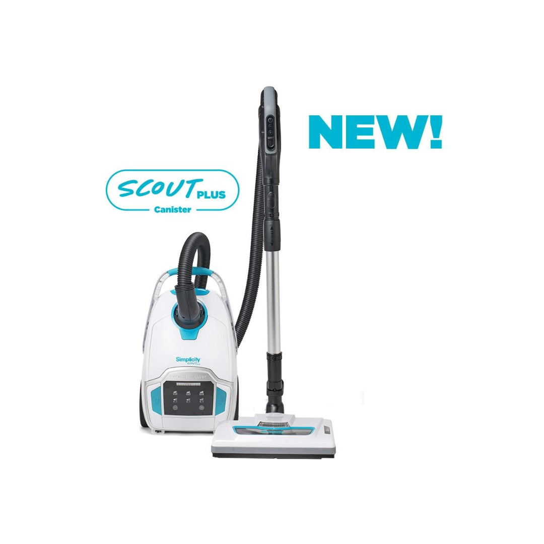Simplicity Scout Plus Canister Vacuum – Ray's Vacuum Center
