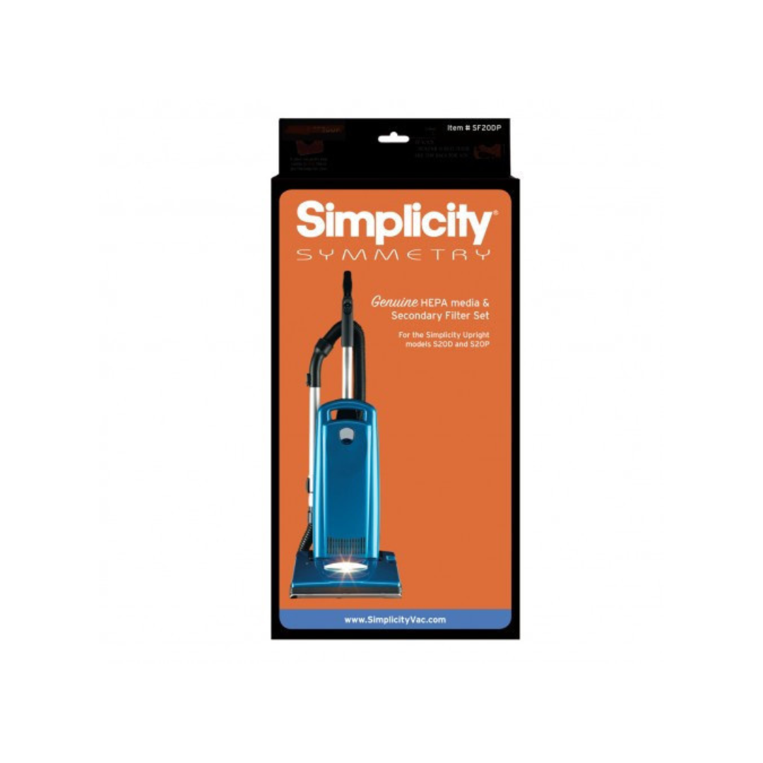 Simplicity Symmetry S20D and S20P Filter Set