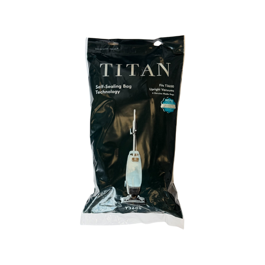 Titan T3600 Upright Vacuum HEPA Media Bags (6-Pack)