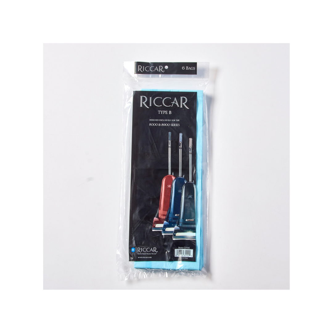 Riccar Type B Paper Bags (6-Pack)